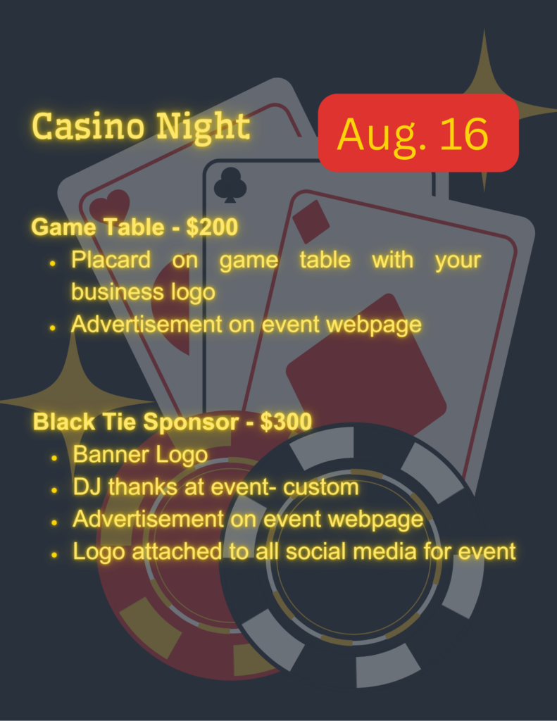 2025-2026 Sponsors - Casino Night 2025-2026 Sponsors - Casino Night