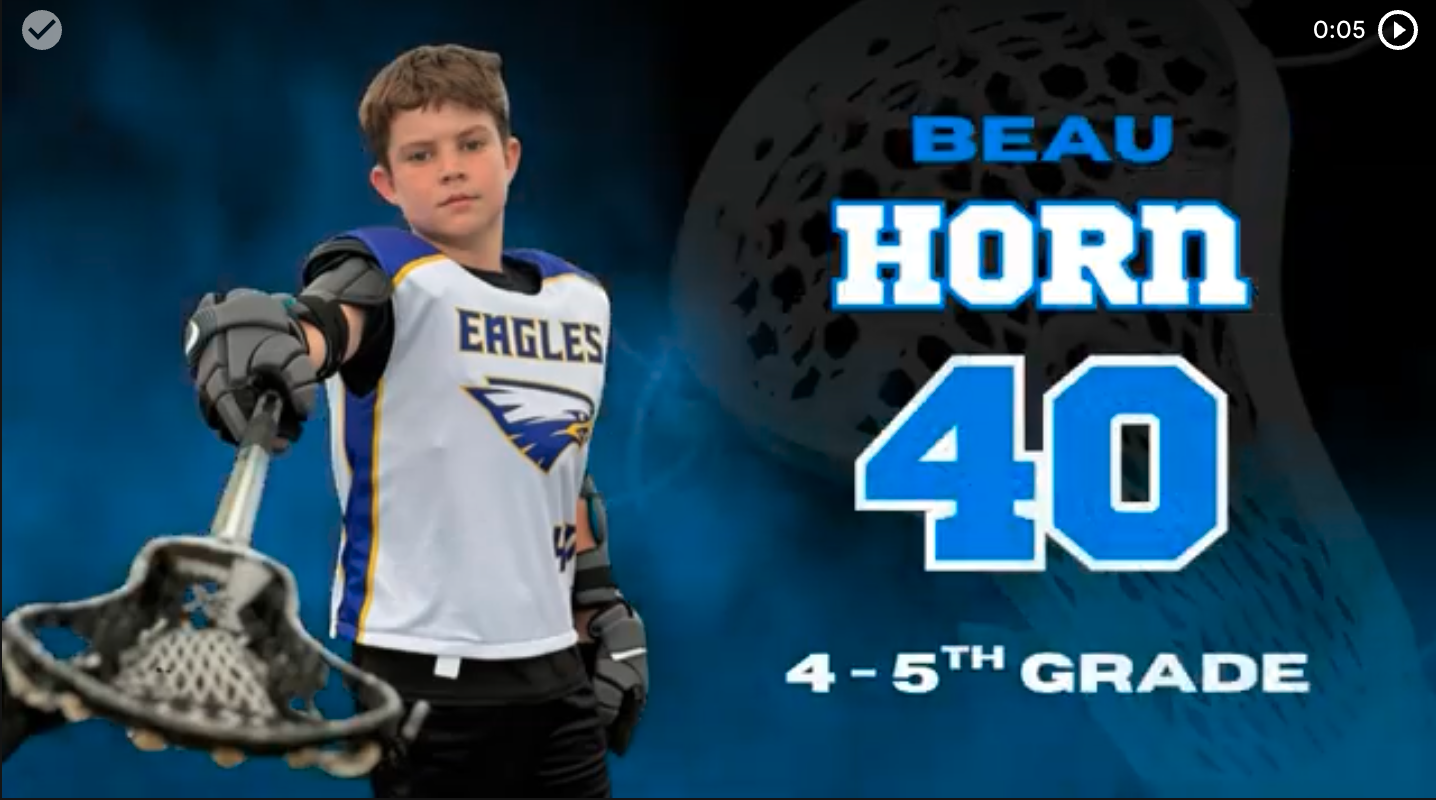 2026 Player Cards - Junior Eagles 4-5